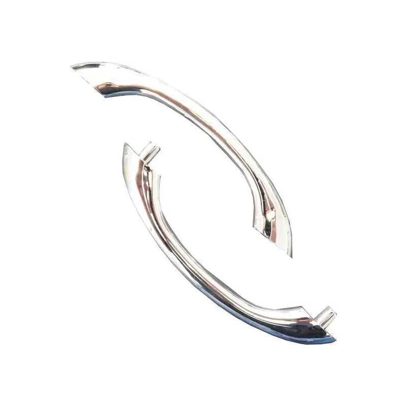 Novellini - Poignée chromée pour porte young 2B, Intérieur et extérieur