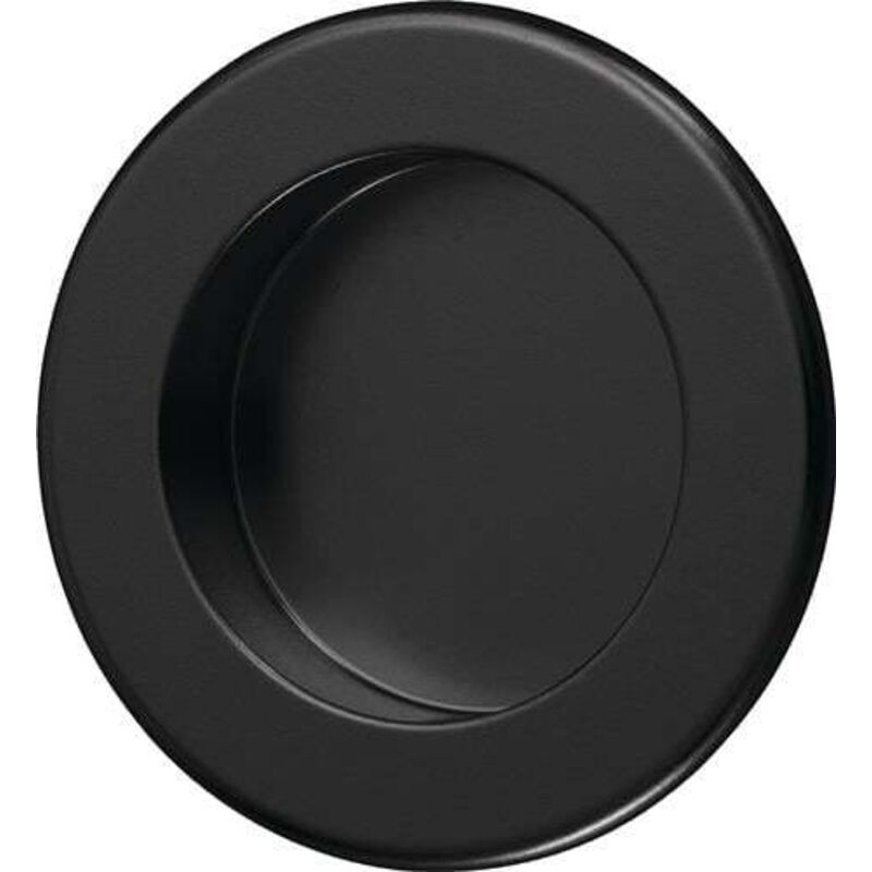 Hermeta - Gr.coquille alu.noir poud.rd.EL.-D.50mm - 4555-70E