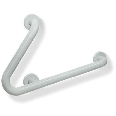 Poignée coudée de soutien SERIE 801 equerre 45 degrés. d: 33mm gris roche