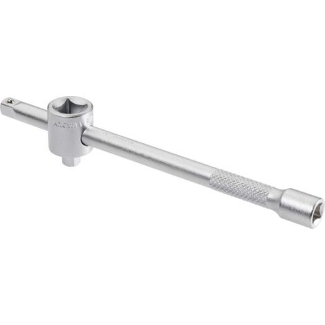 Poignée coulissante TOOLCRAFT 815903 Propulseur 1/4 (6.3 mm) 150 mm