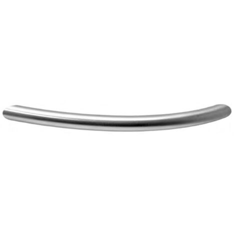 Poignée courbe I-163 10X28mm inox mat - DIDHEYA - 23020