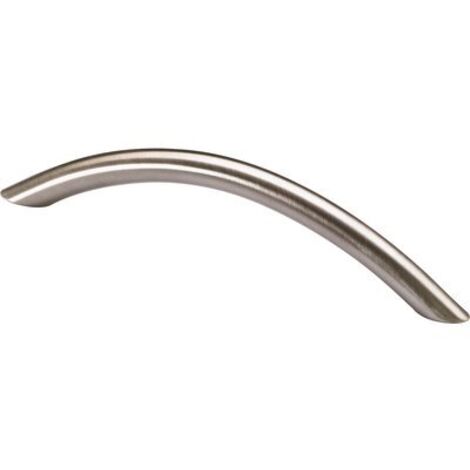 Poignée courbe NICIA acier inoxydable Hettich