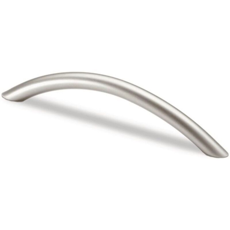 Poignée de meuble Nicia Acier chromé poli 224mm D.10mm Hettich