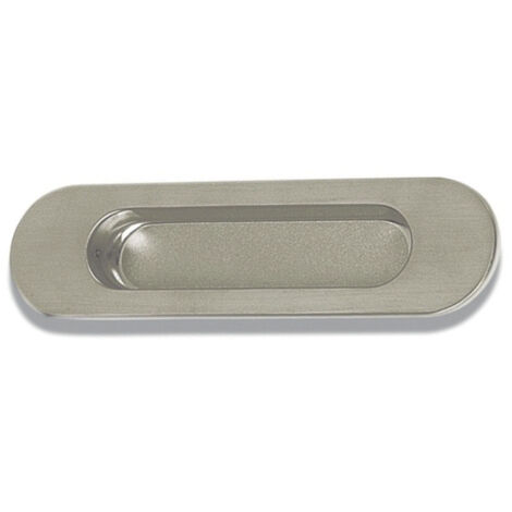 Poignée cuvette 150x40mm nickelé brosse ESTAMP 3921038