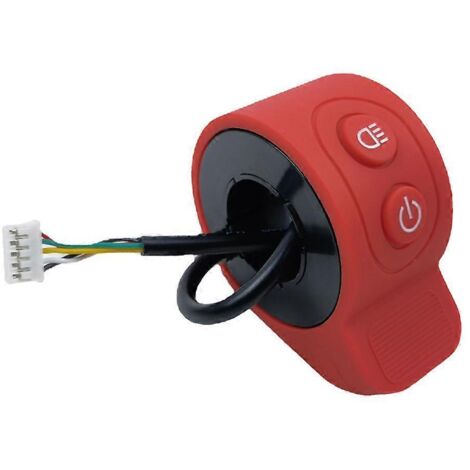 Poignée d'accélérateur pour vélo électrique et scooter HX-X6 X7 X8