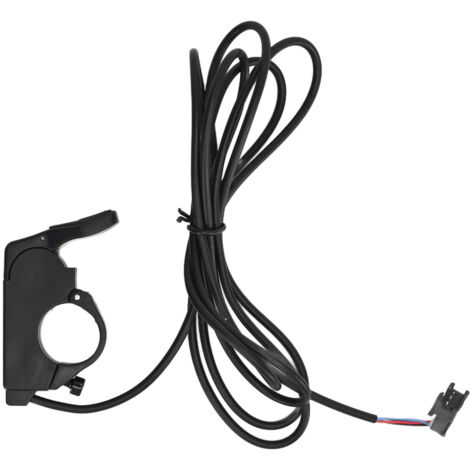 Poignée d'accélérateur universelle pour vélo et scooter électrique, gauche/droite, connecteur SM, libération rapide