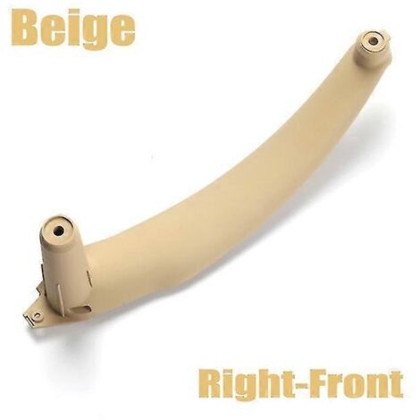 Poignée d'accoudoir de porte intérieure gauche/droite, gris beige/noir, pour BMW E70 E71 X5 X6 - Poignées de porte intérieures - Beige - Avant droit