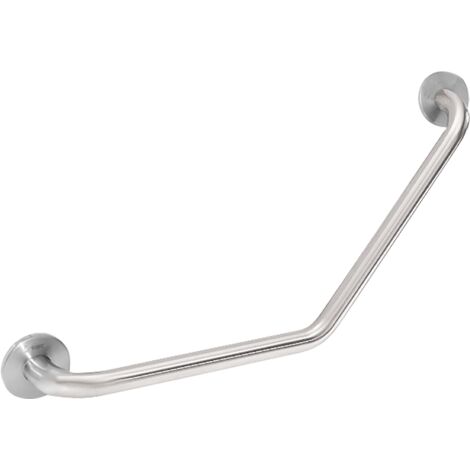 Poignée d'angle KWC AR, CONTINA, acier inoxydable, angle de 135 degrés, 696x334x82 mm