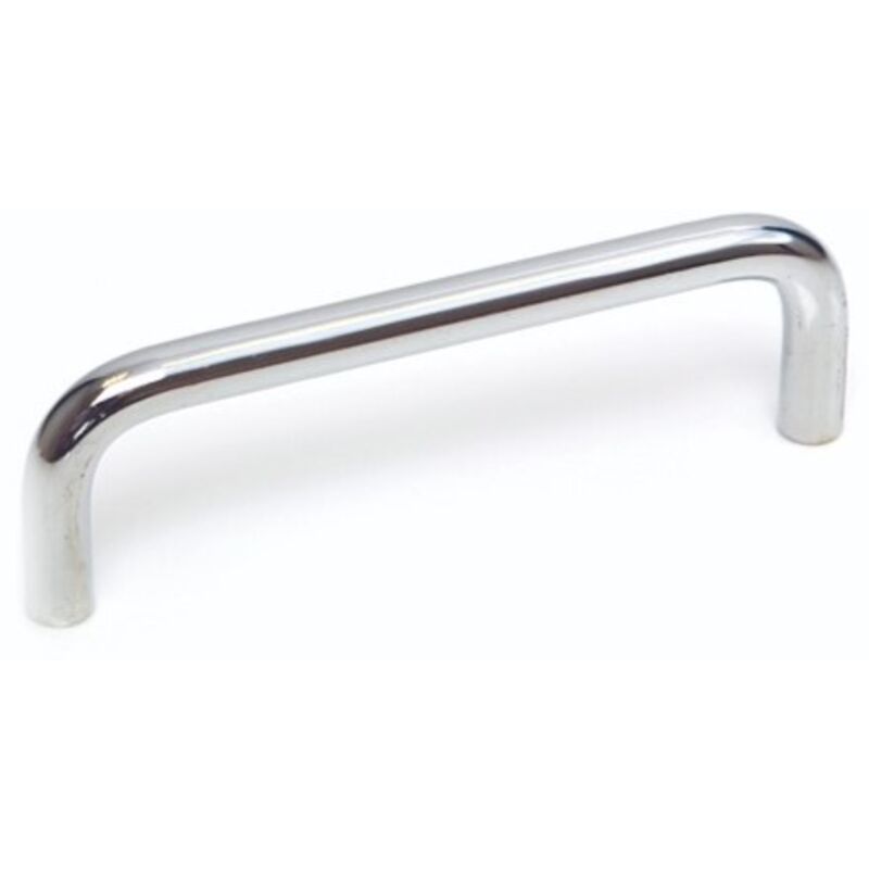 Poignée d'armoire en Acier Rs Pro 120mm x 41 mm x 10mm, filetage M5 ( Prix pour Paquet de 10 )