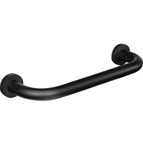Poignee de baignoire Eldrid nero L : 343mm, laiton, noir fixation incluse