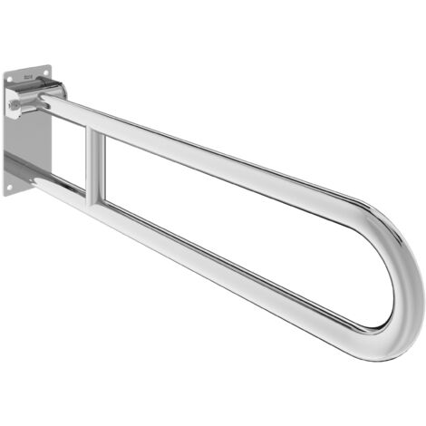 Poignée de bain pliante COMFORT ACCESS - ROCA Finition : Blanc - Dimensions : 800 mm