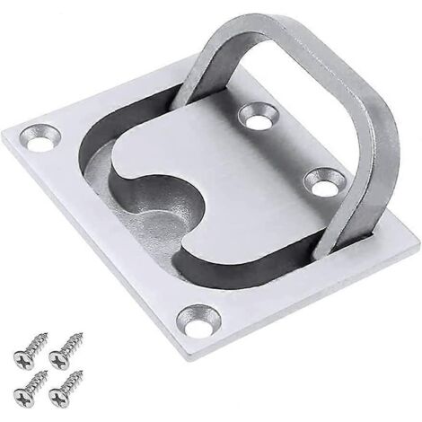 Poignée de bateau en acier inoxydable, poignée de bateau encastrée, poignée de trappe de bateau, poignée de levage encastrée en acier inoxydable