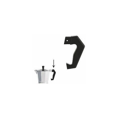 Poignée de cafetière en aluminium classique 2 et 3 tasses