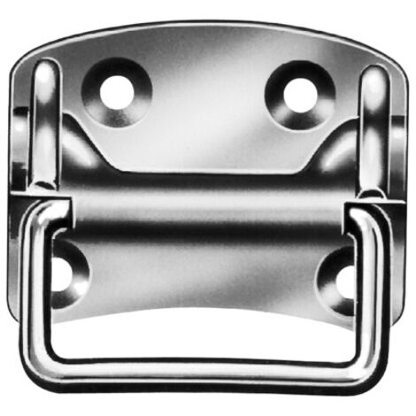 Poignée de caisse Vormann (3000272328) hauteur 70 mm, largeur 80 mm, nombre de trous 4, 10 pièces