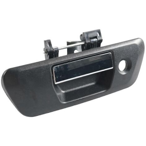 Poignée de coffre avec trou de serrure pour Navara NP300 Noir