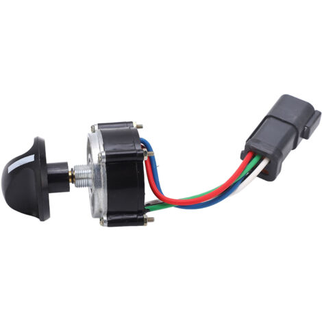 Poignée de Commande Moteur 106-0107 Bouton Tournant pour Caterpillar Pelle à Embout Carré