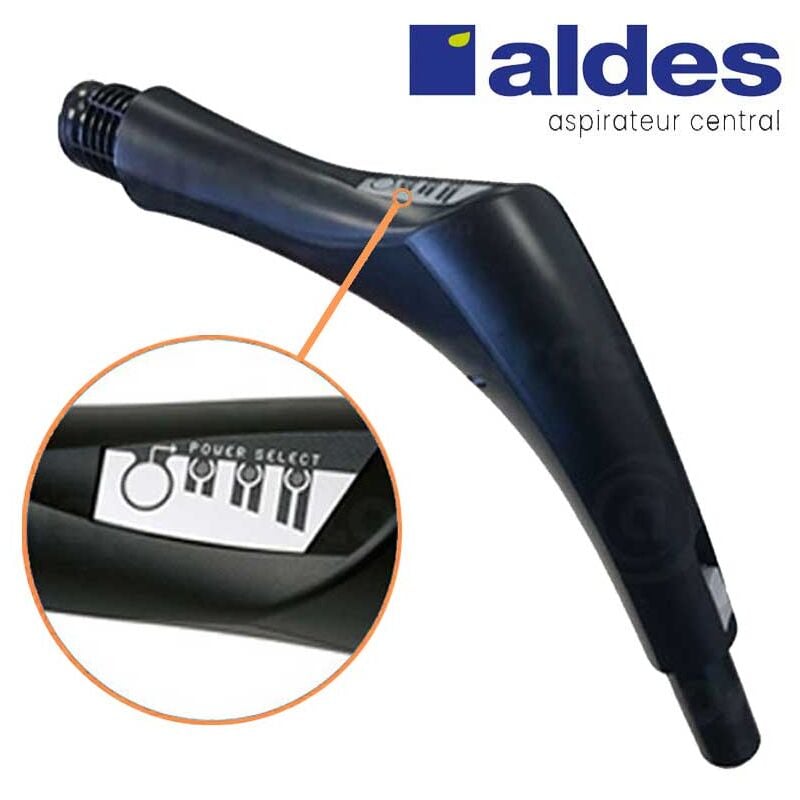 Poignée de commande variation de vitesse pour centrales Aldes C.Power et Dooble Aldes 11071098