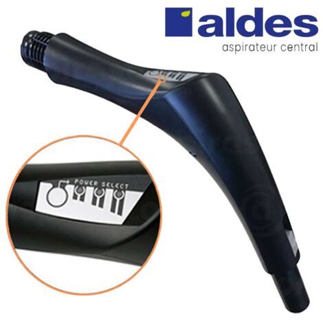 Poignée de commande variation de vitesse sans fil – Compatible centrales ALDES C.Power et Dooble – Ergonomique pour démarrage facile