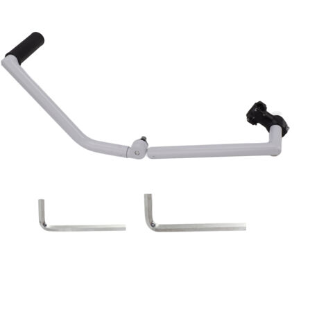 Poignée de Coupe-Bordures Ergonomique à Angle Réglable pour Jardin et Aménagement Paysager