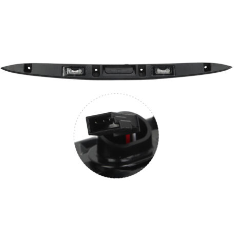 Poignée de couvercle de coffre arrière avec lampe noir 51132753603, hayon pour cuivre R56 R57 R58 R59
