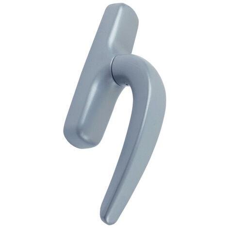 Poignée de crémone à 1 fourche Nefer argent - FAPIM - 0757BG5