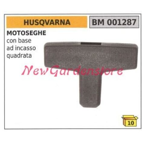 Poignée de démarrage HUSQVARNA avec base carrée encastrée 001287