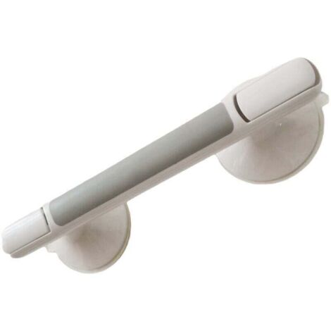 Poignée de douche à ventouse, barre d'appui murale pour salle de bain/toilettes avec ventouse, poignée de sécurité pour salle de bain, poignée à ventouse pour enfants et personnes âgées