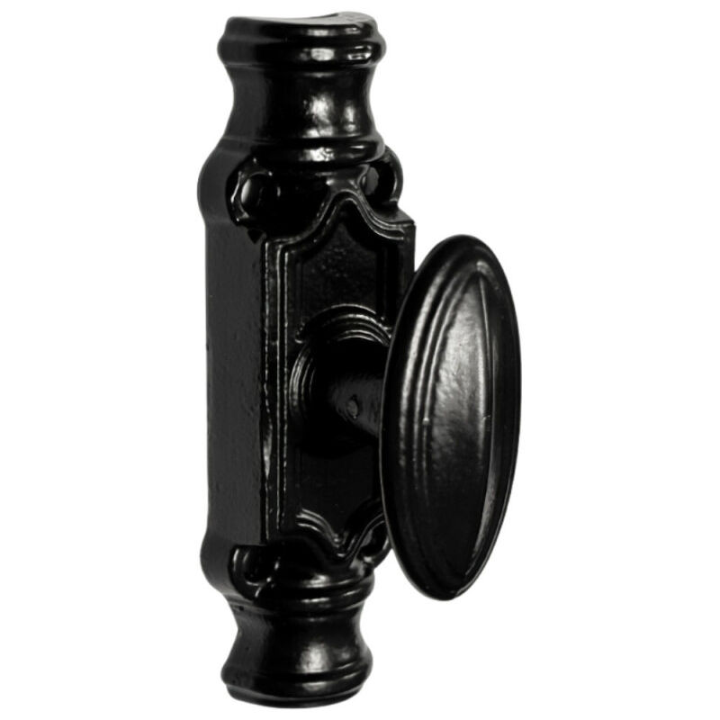 Thirard - Poignée de fenêtre boitier de crémone fonte en applique, noire