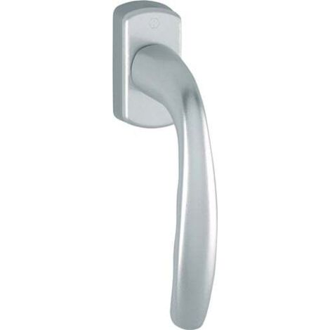 Poignée de fenêtre HOPPE NY 0810/U10 Alu.F9016/blanc trafic 35mm Stand - 3285419