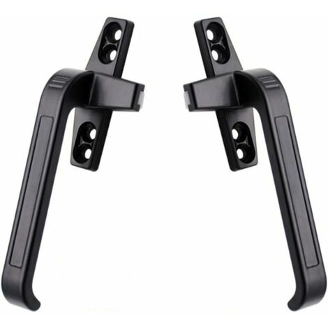 Poignée de fenêtre Poignée Gauche et Droite Portes battantes en Alliage d'aluminium Verrouillage des fenêtres Poignée de fenêtre coulissante，，2Pcs