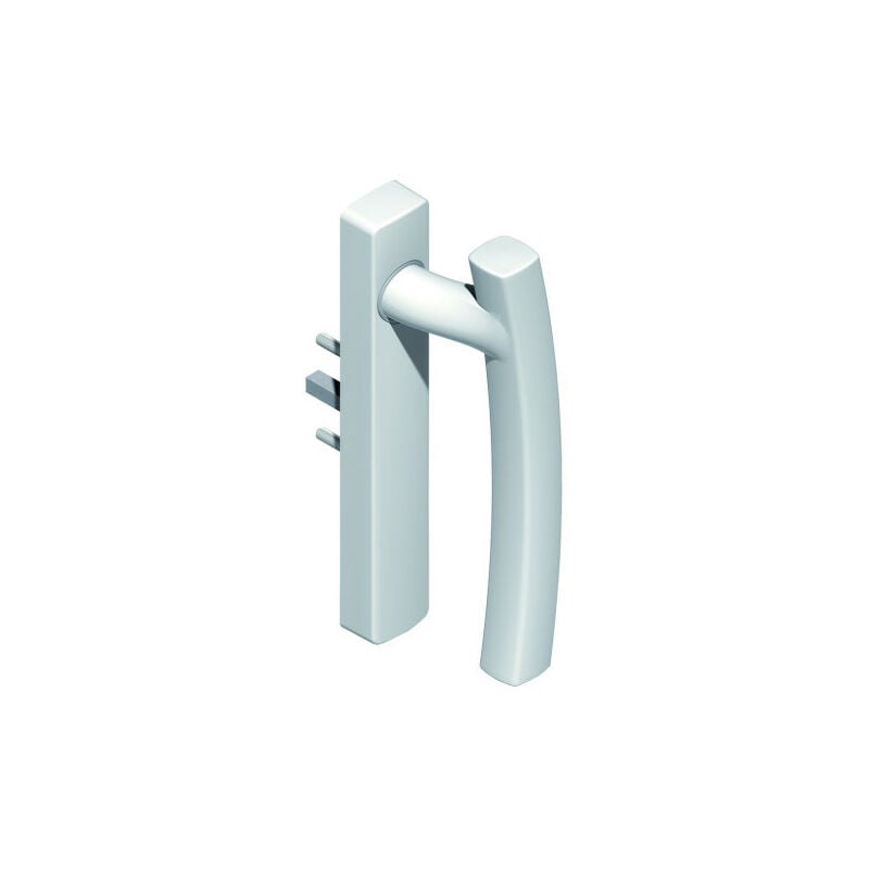 La Croisee Ds - Poignée de fenêtre symbiose intérieure Blanc 9010 Droite Blanc 9010 Brillant