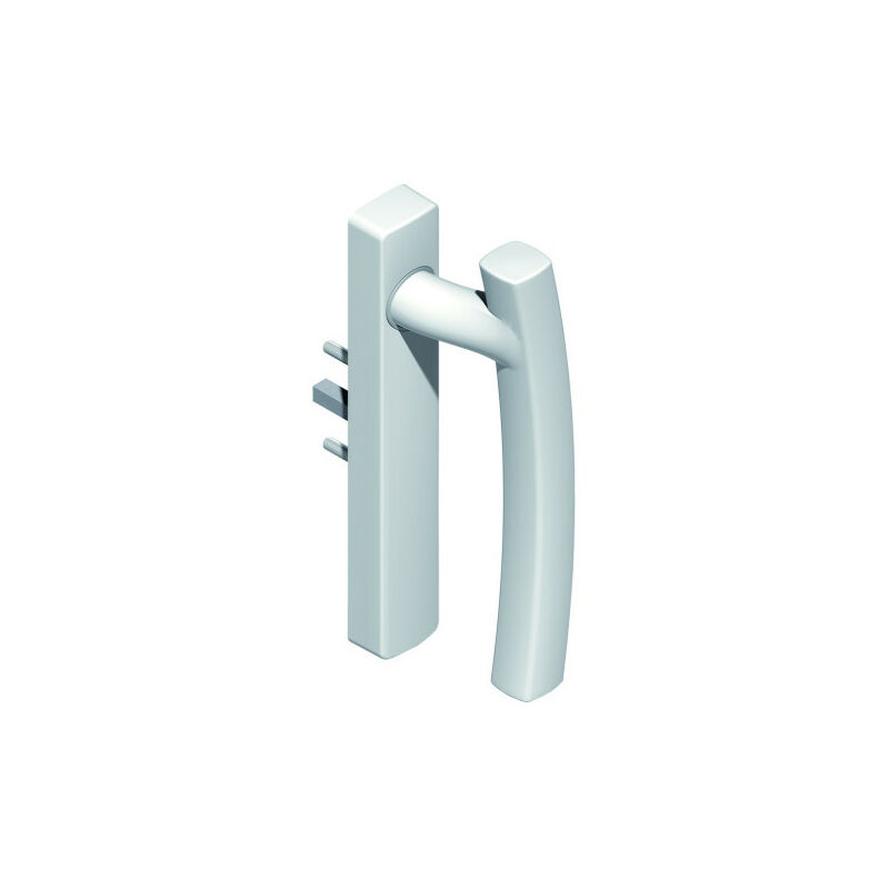 La Croisee Ds - Poignée de fenêtre symbiose intérieure Blanc 9010 Gauche Blanc 9010 Brillant