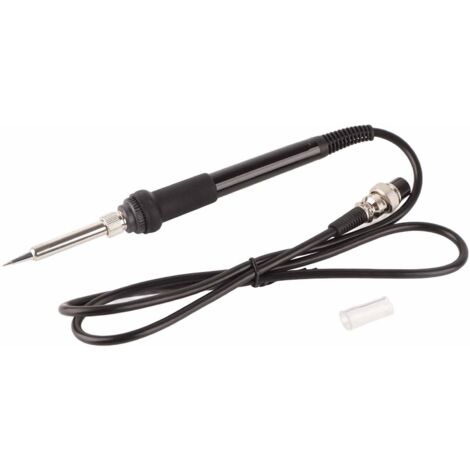 Poignée de Fer à Souder 5 Troux pour Station de Soudage 50W 24V DC Outils de Remplacement 19cm
