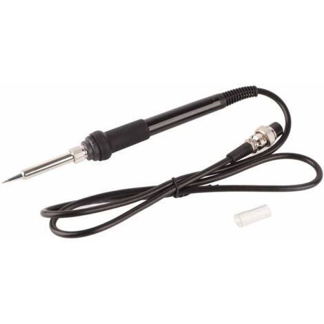 Poignée de Fer à Souder 5 Troux pour Station de Soudage 50W 24V DC Outils de Remplacement 19cm