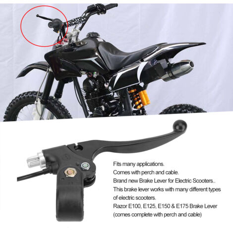 Poignée de Frein à Main Gauche avec Câble pour PIT MINI DIRT BIKE ATV Scooter 47cc 49cc