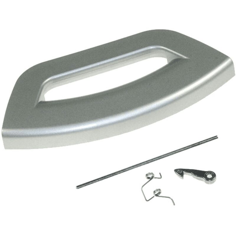 Poignee de porte aluminium pour lave-linge Whirlpool C00286843