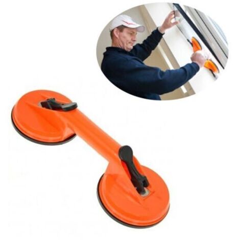 POIGNÉE DE LEVAGE PLAQUES DE VERRE DOUBLE VENTOUSE CARRELAGE VENTOUSE