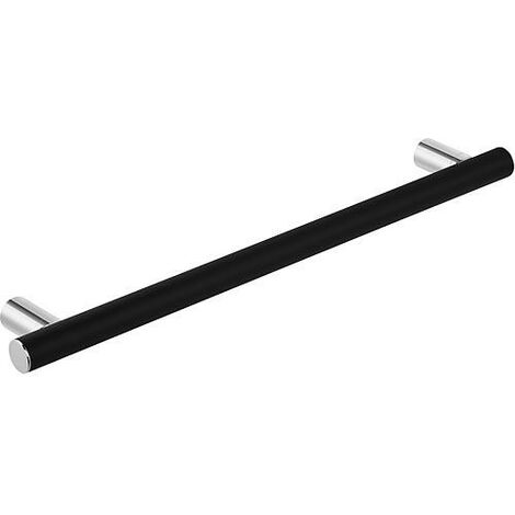 poignee de maintien Elida noir mate lacque lxhxp:600x32x87mm