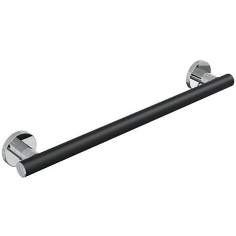 Poignée de maintien Elida Plus noir mat chromé LxHxP:600x32x87mm