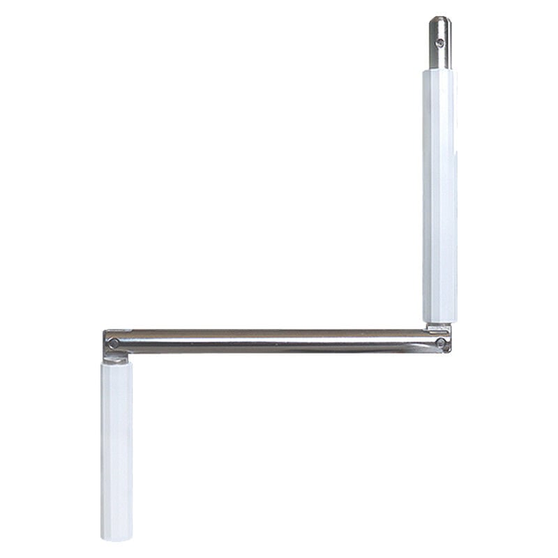 Poignée de manivelle, Geiger Acier, Gris, Diamètre 12 mm, pour Volet Roulant