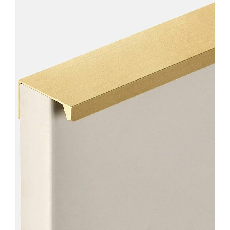 Poignée de meuble 8 Poignées D'armoire De Cuisine Cachée Encastré,Poignée De Meuble Invisible Poignées De Tiroir En Métal,Moderne Quincaillerie De