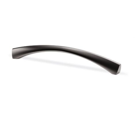 Poignée de meuble ark - Décor : Noir - Entraxe : 256 mm - Hauteur : 35 mm - Largeur : 14 mm - Longueur : 280 mm - ITAR