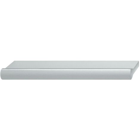 Poignée de meuble en aluminium aspect argent longueur 168mm entraxe 128mm à visser haute qualité Tiroir Armoire Commode Malle Buffet Cuisine Traverse