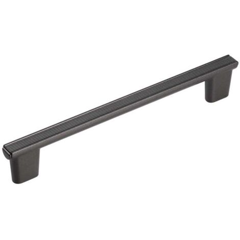 Poignée de meuble riva rama - Entraxe : 160 mm - Longueur : 177 mm - Décor : Ardoise - MARELLA