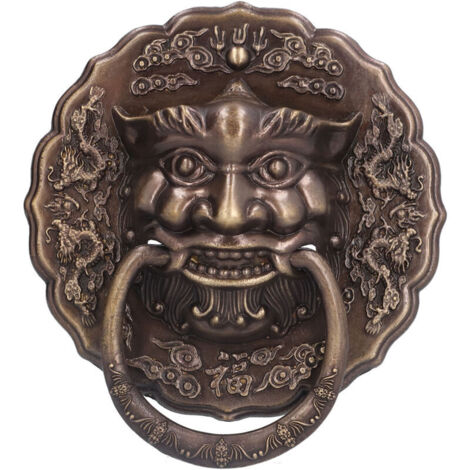 Poignée de pistolet de porte noire, accessoires de quincaillerie de porte à Double porte en laiton