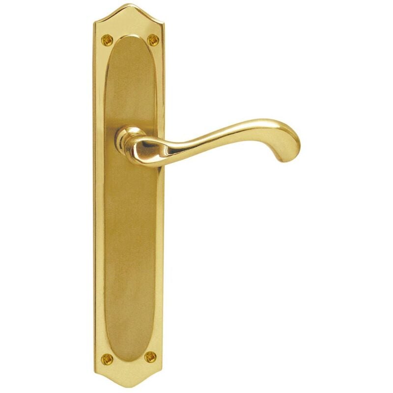 Mengual - Poignée modèle Leonor en cuir anglais - Poignée avec plaque Leonor