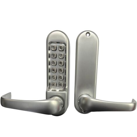 Poignée de Porte à Code Mécanique " Mecalock 500 " PRO PVD Inox