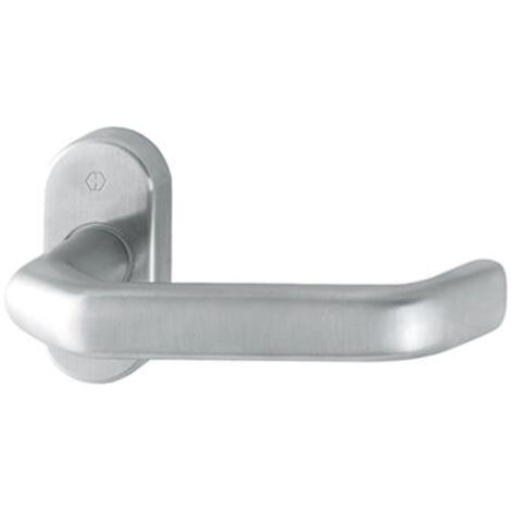 Poignée de porte à rosette PT demi-ensemble sans rosette à clé E1313G/55 HG, F69.8 mm
