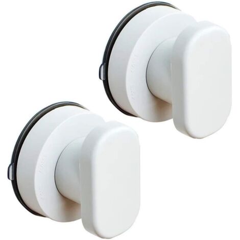 Poignée de porte à ventouse, ventouse pour tiroir en verre, porte vitrée de réfrigérateur, poignée de transport portable avec ventouse puissante pour salle de bain, 2 pièces