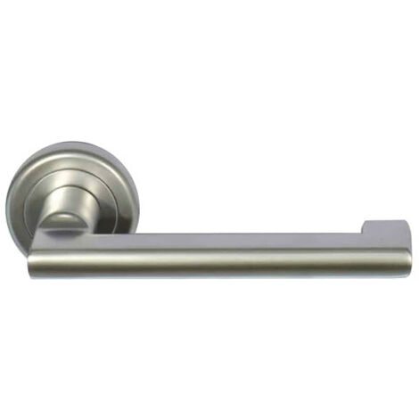 Poignée de porte Aluminium - Pyla - Finition Chrome perle